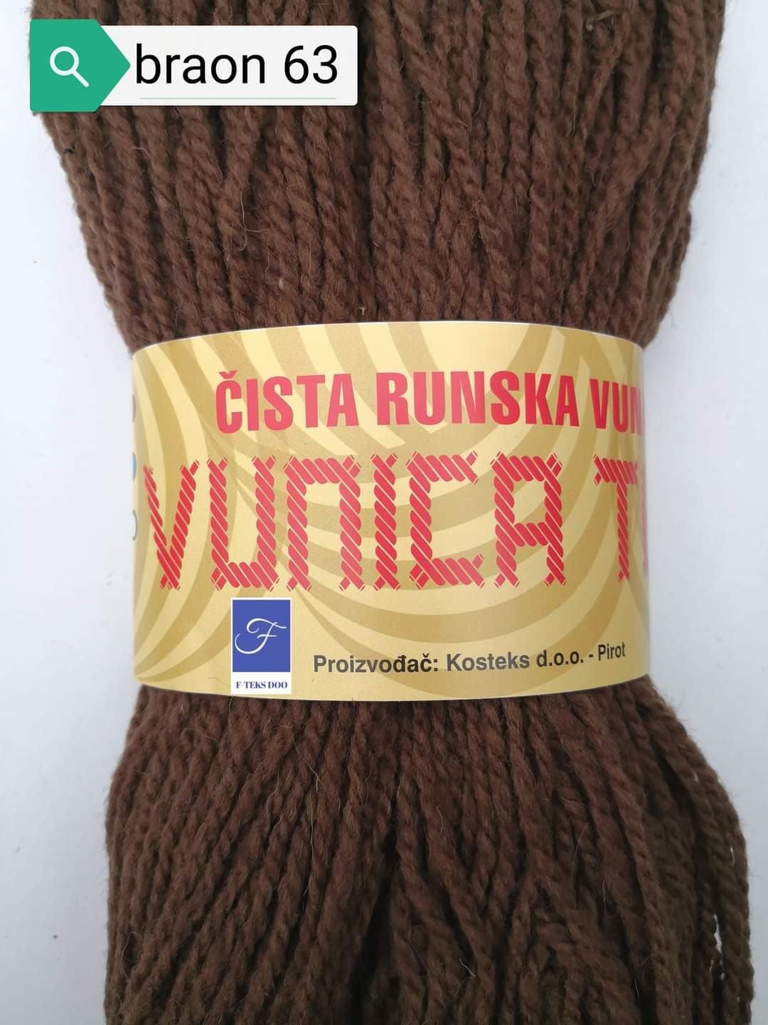 Runska Vuna 100% Djina-Teks