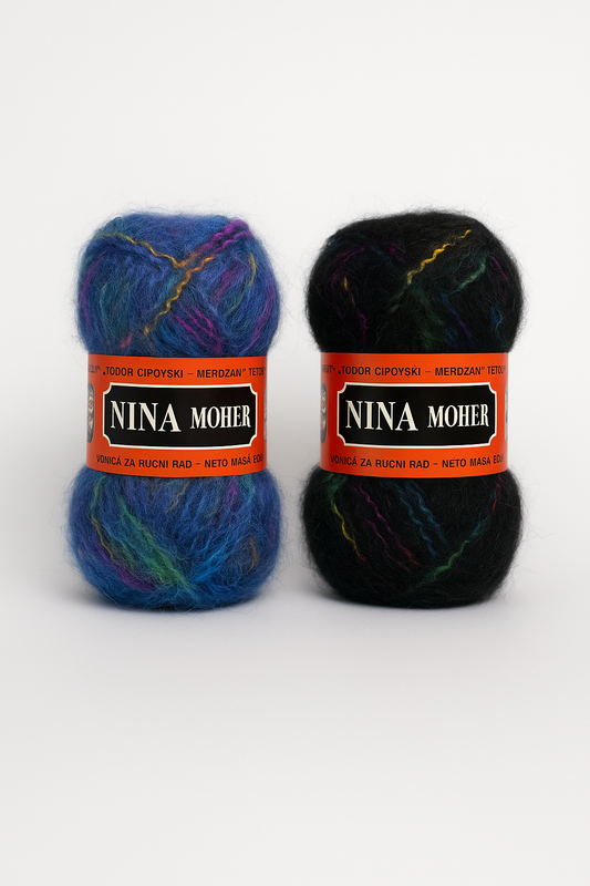 Vunica za Pletenje Nina Moher